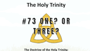 #73 One God or Three? Exposing the Roots of the Catholic Trinity #73 One God or Three? Exposing the Roots of the Catholic Trinity